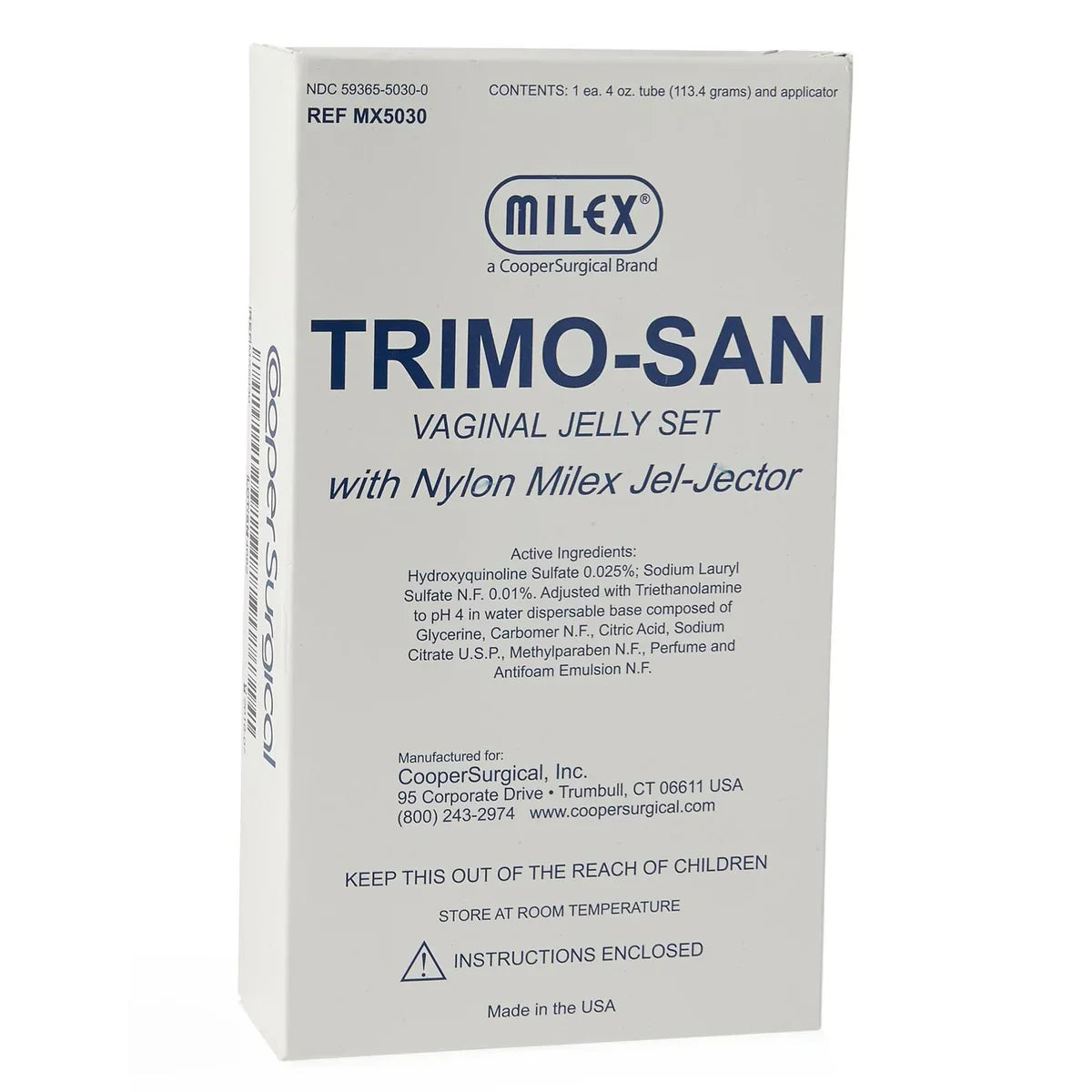 Milex Trimo-San Vaginal Jelly 4 oz