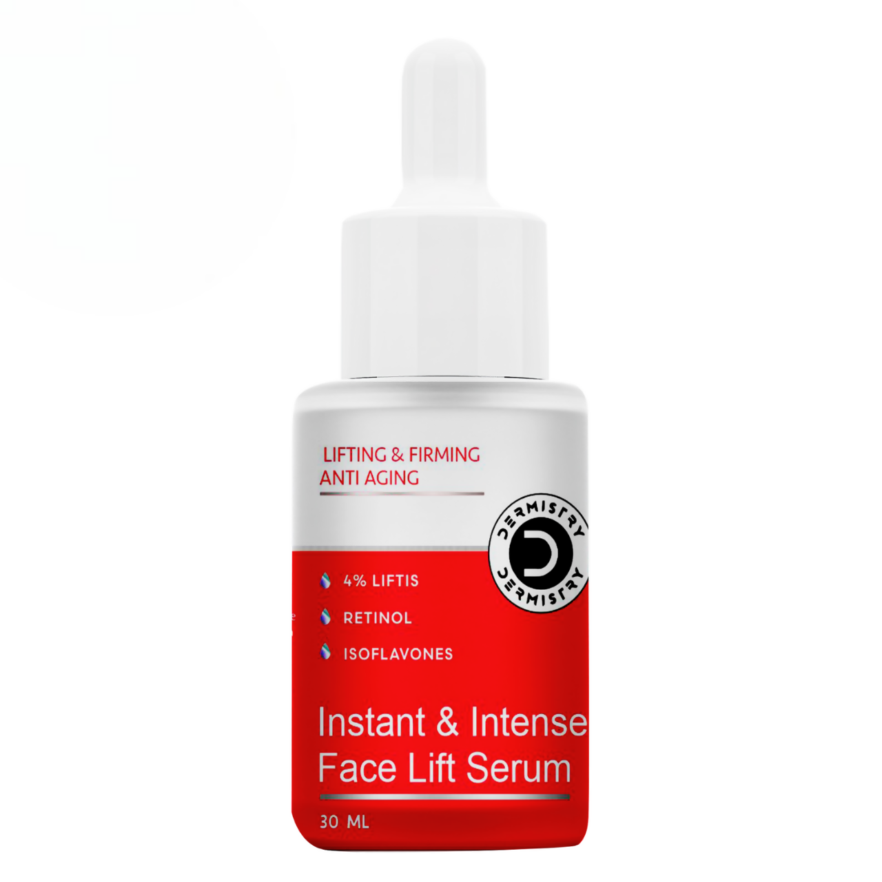 Dermistry Instant Intense Anti Aging Lifting Firming Face Serum Retinol Hyaluronic Acid for Wrinkles