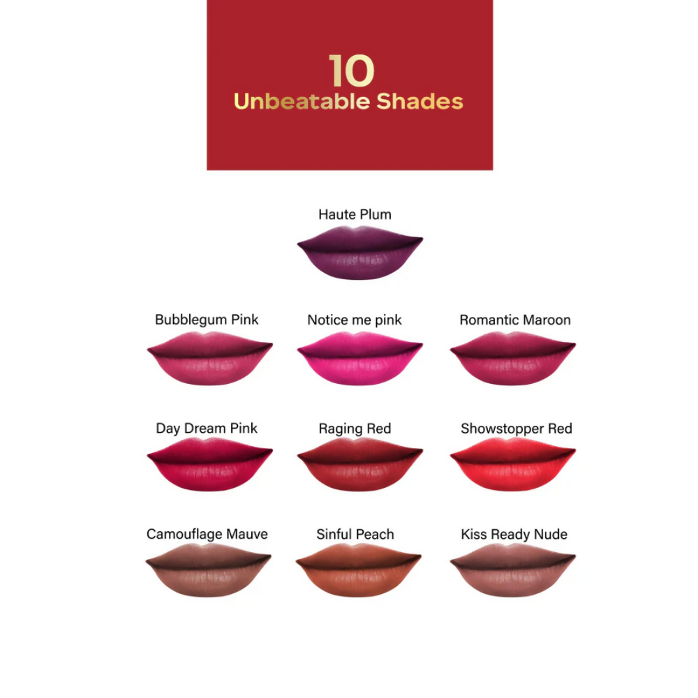 Faces Canada 3 in 1 LongStay Matte Lipstick - Camouflage Mauve 07