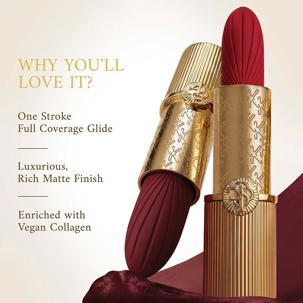 Kay Beauty x Falguni Shane Peacock Luxe Matte Lipstick - Mulberry Cashmere