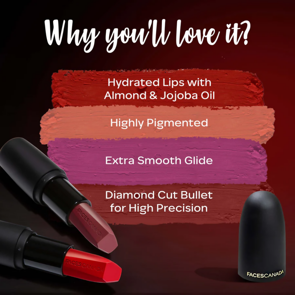 Faces Canada Weightless Matte Finish Lipstick - Brown Ashes 25