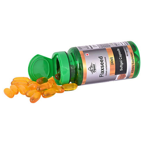 Cipzer Flaxseed Softgel Capsules