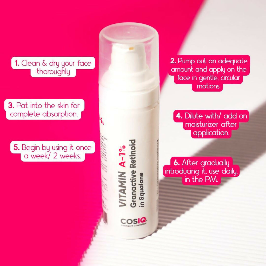 Cos-IQ Vitamin A-1% Granactive Retinoid in Squalane