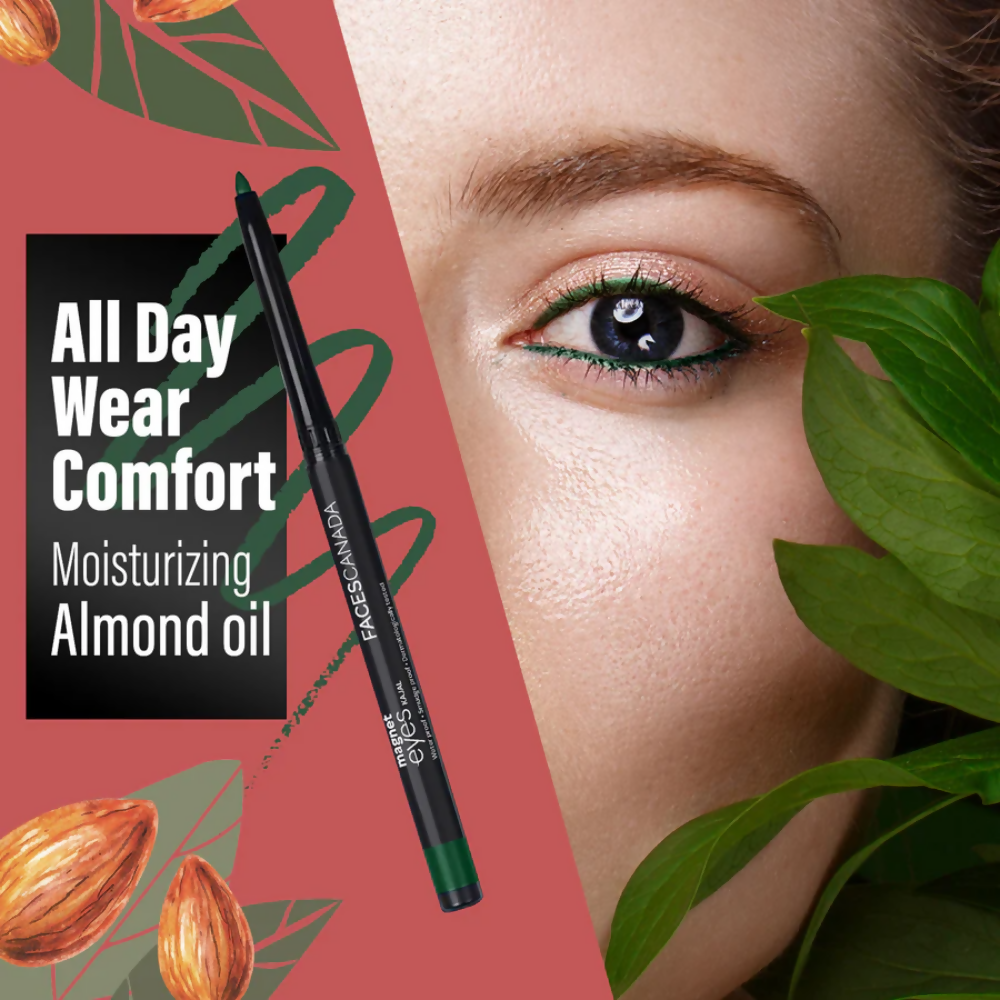 Faces Canada Magneteyes Color Kajal - Green Appreciation 02