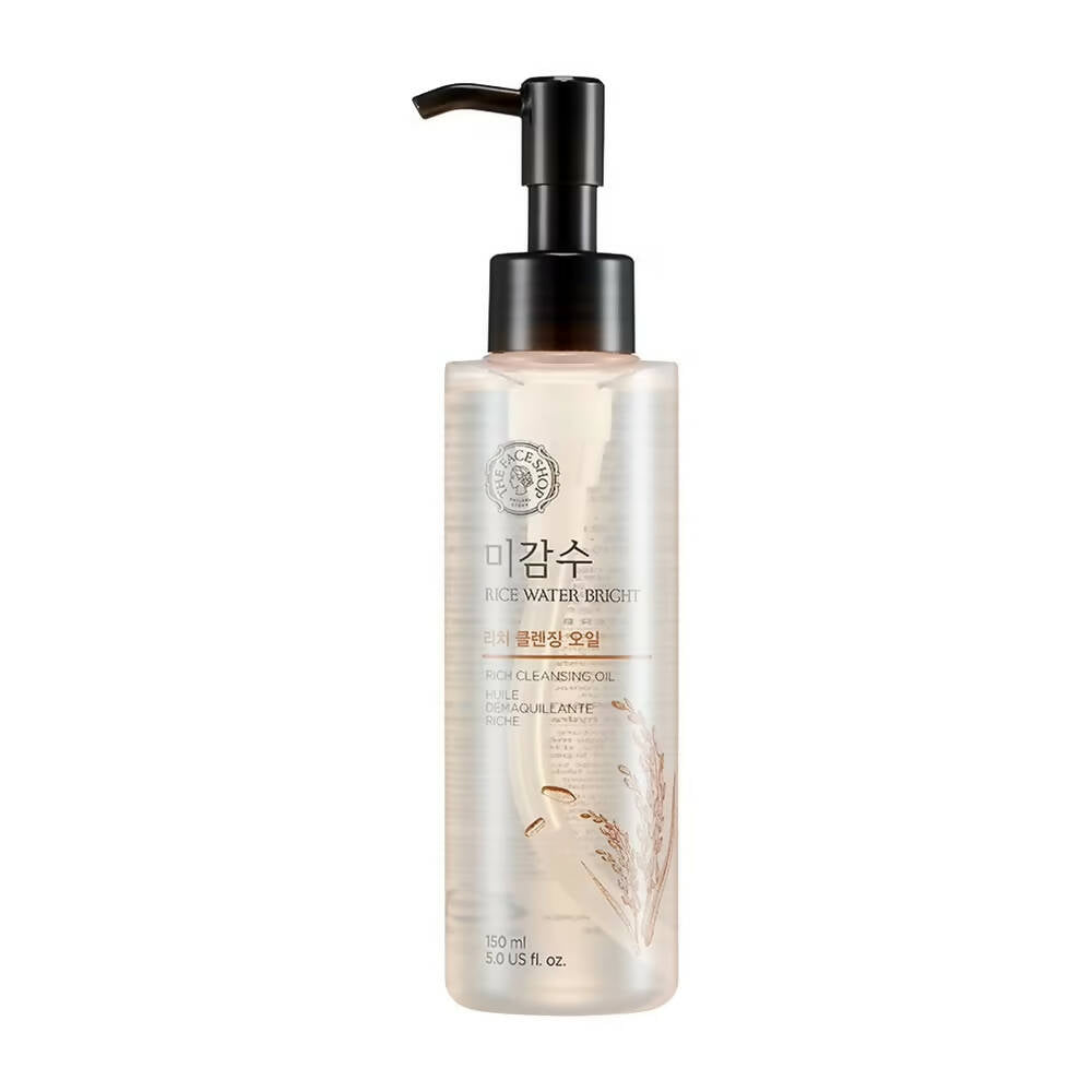 The Face Shop Rice Water Bright Rich Cleansing Oil - Korean Skincare