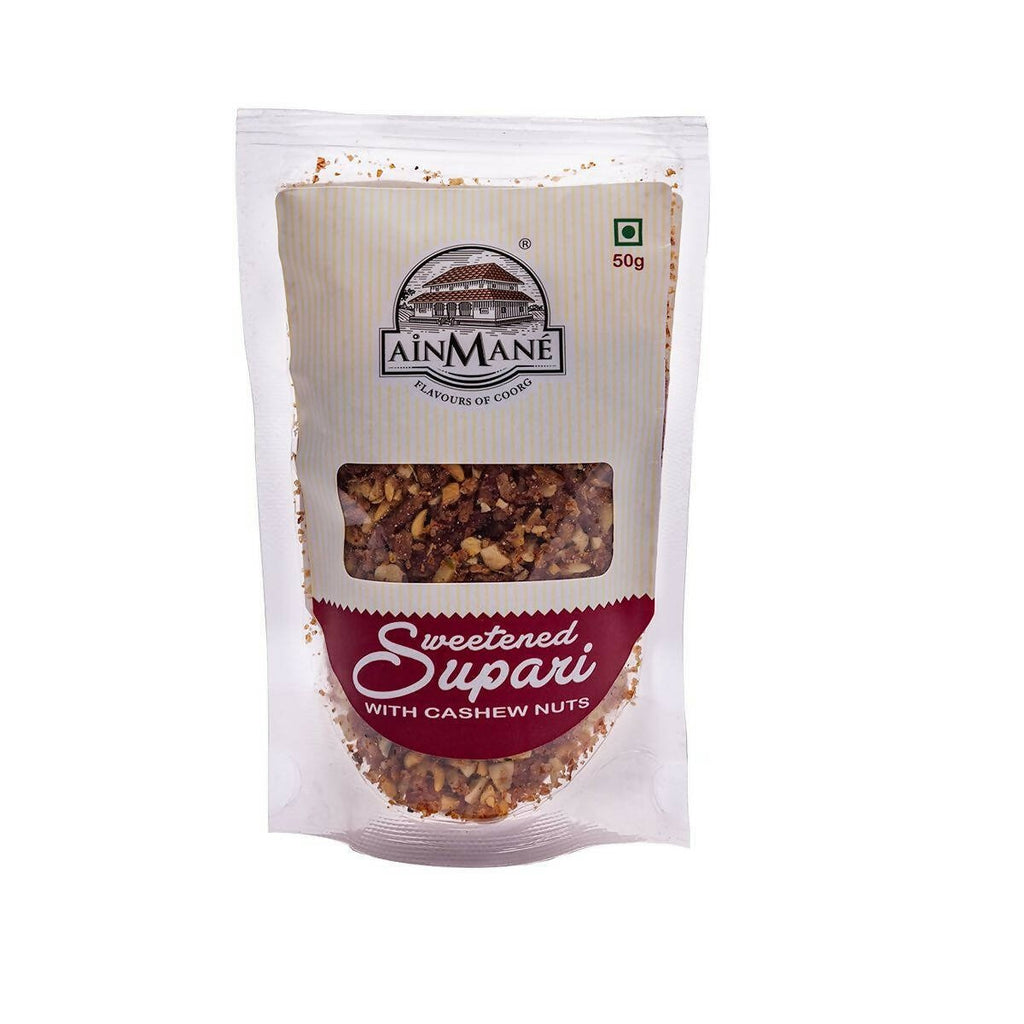 Ainmane Sweetened Supari With Cashew Nuts