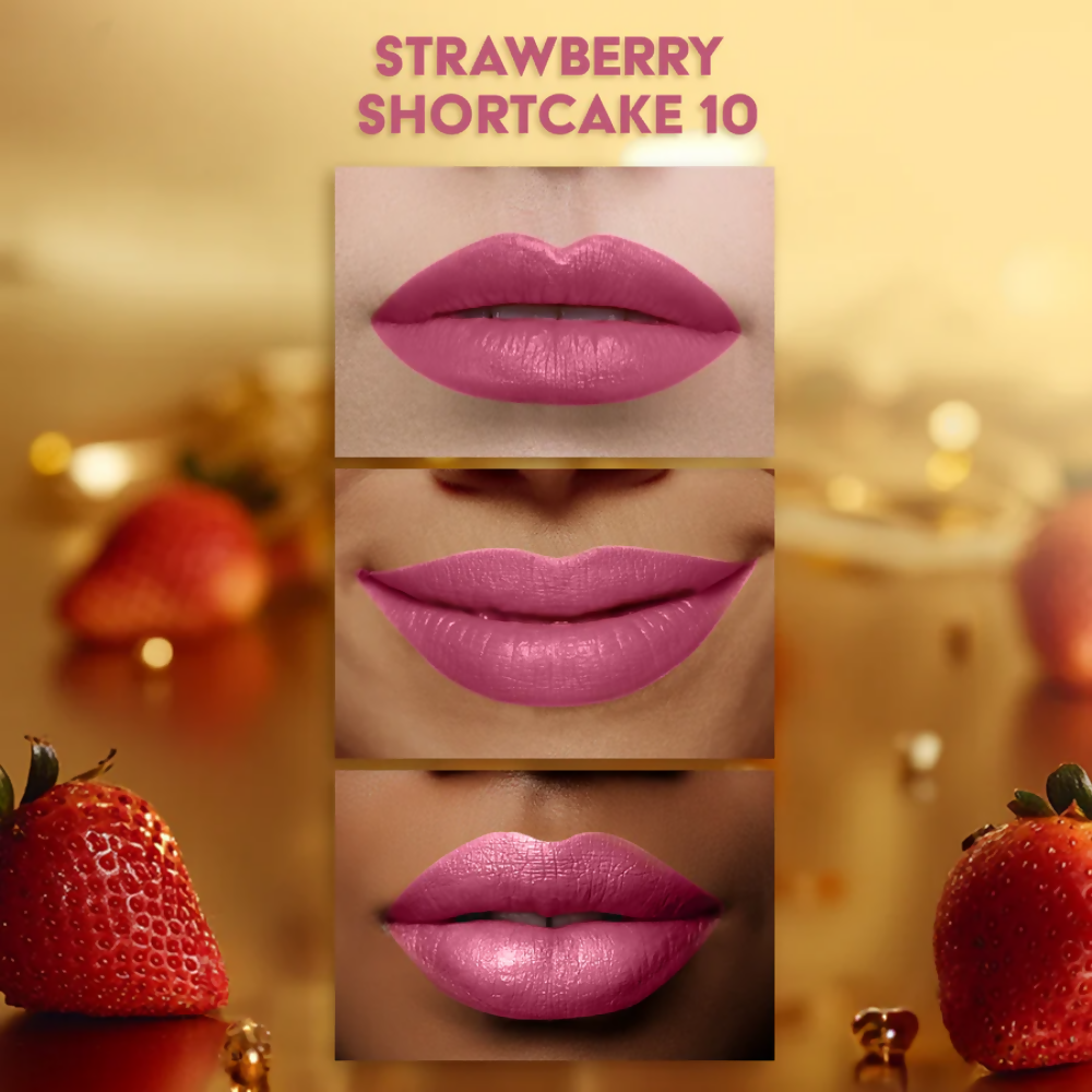 Faces Canada Comfy Matte Velvet Touch Lipstick - Strawberry Shortcake 10