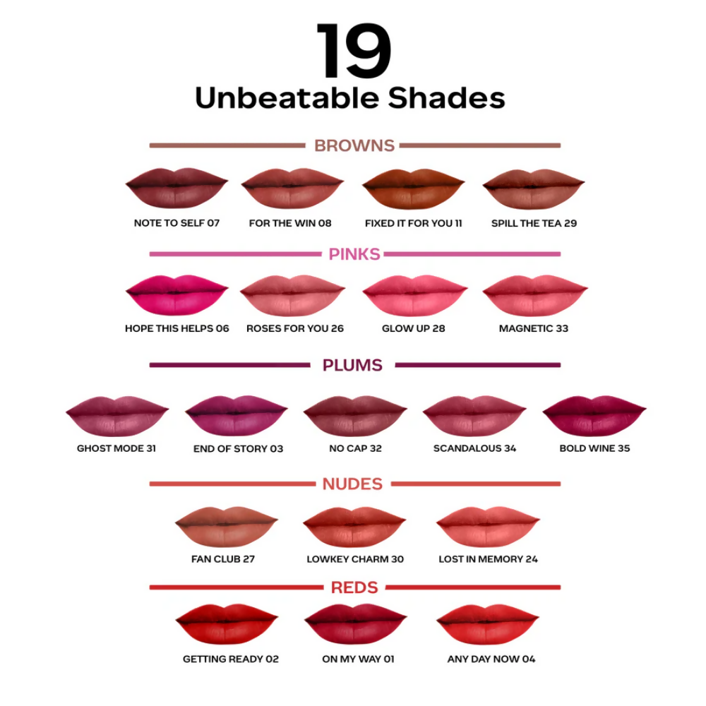 Faces Canada Comfy Matte Liquid Lipstick - Getting Ready 02