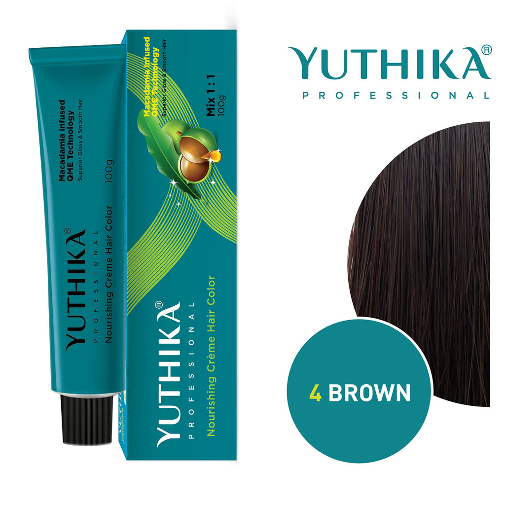 Yuthika Professional Creme Hair Colour - Brown