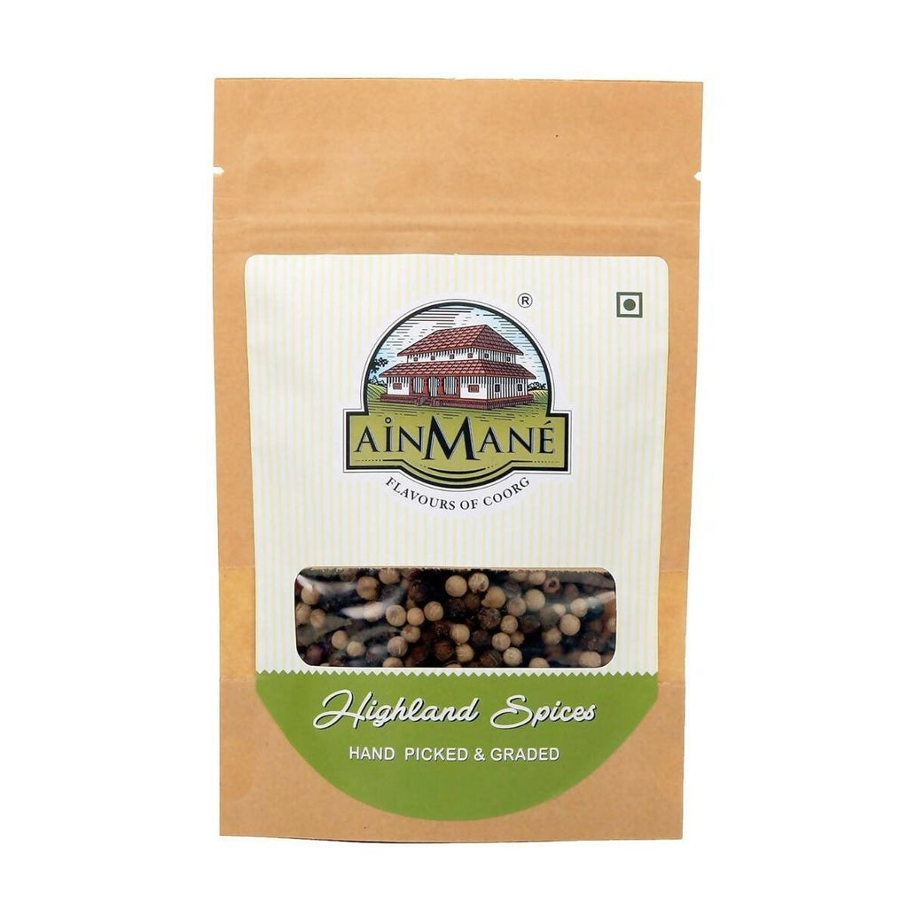 Ainmane Whole Black & White Pepper
